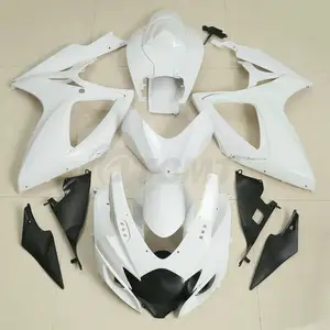 用于铃木 GSXR600 GSXR750 06-07 K6 的 XINMATUO XF-4098-W 未涂漆 ABS 注射整流罩套件