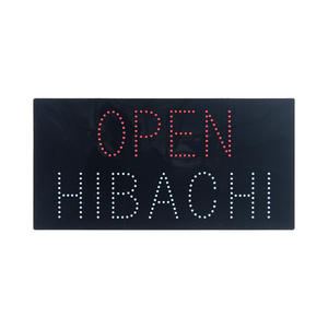 12*24 "signe ouvert mené lumineux élevé de HIBACHI, signalisation animée ouverte menée par magasin de <span class=keywords><strong>cuisine</strong></span> - Product Image 4