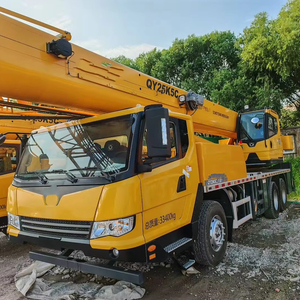 Grúa usada de 25 toneladas de venta directa desde Shanghái, exportaciones de comercio exterior, grúas usadas de 25t, 50t, 70t, 80t, 100t en oferta. - Product Image 1