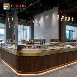 Sistema de Exhibición de Joyería de Alta Visibilidad con Panel de Vidrio Templado, Vitrina para Tienda de Joyería - Product Image 2