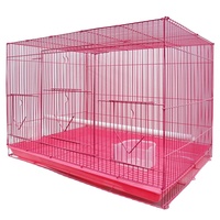 60x43x41cm personnalisé grand gros gros fil de fer oiseau élevage Pigeon perroquet Cage grand métal oiseau perroquets canari Cage