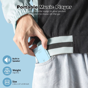 <strong>MP3</strong> Player bluetooth Music Player with Bluetooth Built-in Speaker TF Card Slot Full Touch Screen Easy to Use Kids <strong>MP3</strong> for Gift - Product Image 4