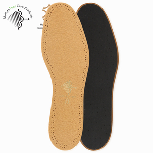 Solette per scarpe rigide in lattice di vera pelle all'ingrosso