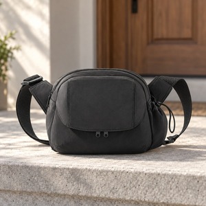 Bolso bandolera convertible de 2 vías, con cremallera, impermeable, resistente al desgaste, con múltiples compartimentos, compacto y grande - Product Image 1