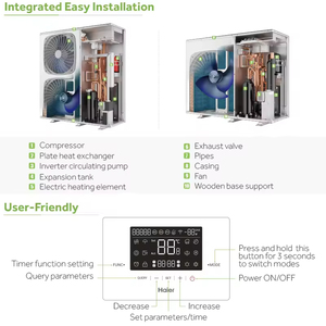 Calentador de Agua Solar Todo en Uno de Alta Eficiencia y Alta Temperatura con Generador de Aire Independiente para OEM, Directo de Fábrica China - Product Image 3
