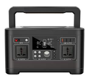 PORPIU <span class=keywords><strong>GREENTEC</strong></span> 500W/1000W banque de générateur solaire Portable extensible Lithium Ion centrale électrique extérieure utilisation de voiture à domicile MPPT - Product Image 1