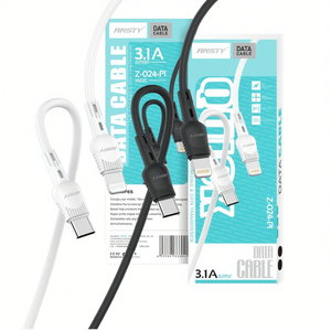 Cavo Dati Ansty Z-024-PI a Ricarica Rapida 3.1A Bianco C-Lightning - Product Image 2
