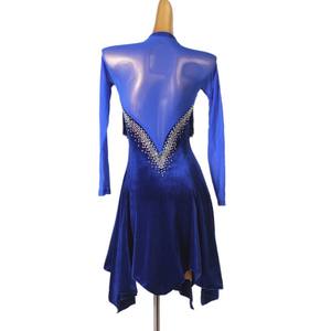 ชุดเดรสเต้นรำสำหรับผู้หญิงชุดเดรสเซ็กซี่ชุดเดรสการแข่งขันแบบละตินสำหรับผู้หญิง OCTLQ331 - Product Image 2