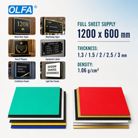 Feuille ABS double couleur de haute qualité, écologique, certifiée ROHS, pour gravure laser/CNC, pour signalétique publicitaire