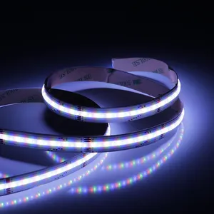 Dimbare Cob Led Strip Veranderende Licht Rode 5Mm 3000K Koud Wit Multi Dual 2700K Rgbw Flexibele Waterdichte 12V 24V Rgb Voor Thuis