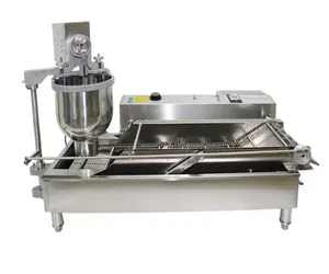 OEM промышленная машина для изготовления пончиков, электрическая фритюрница, коммерческая машина для изготовления пончиков, для продажи