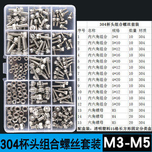 Juego de Tornillos Autorroscantes de Acero Inoxidable 304 Huichengfeng para Reparaciones del Hogar y Muebles en una Práctica Caja de Tornillos - Product Image 3
