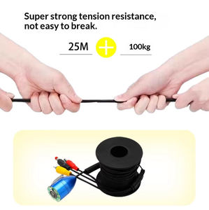 Caméra de pêche sous-marine <span class=keywords><strong>en</strong></span> gros d'usine, étanche IP68, grand angle 185°, autonomie 6H, écran LCD rotatif, portable pour la pêche sur glace - Product Image 4