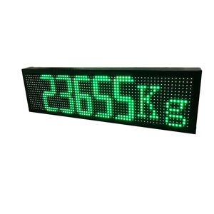 PW Series <b>ABS</b> LED Display for Truck & Axle Scales-OEM/ODM Customizable Weighing Scale Indicator External Display - Product Image 2