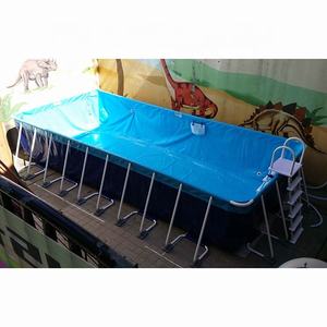 <span class=keywords><strong>Piscine</strong></span> <span class=keywords><strong>rectangulaire</strong></span> gonflable en PVC, grand cadre métallique en acier, Portable, à usage Commercial, cadre de <span class=keywords><strong>piscine</strong></span> au-dessus du <span class=keywords><strong>sol</strong></span>, m - Product Image 1