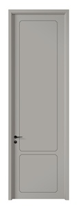 Porte d'entrée en bois massif de conception moderne sur mesure, porte intérieure en placage, porte de sécurité imperméable pour appartements - Product Image 2