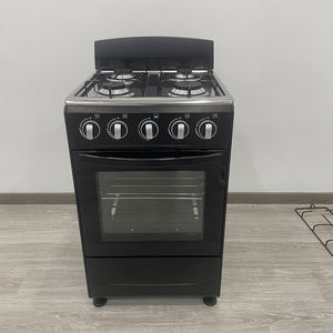 Estufa de Gas de 4 Quemadores con Horno de Gran Capacidad de 55L, Cocina Independiente con Parrilla de Convección, Material de Vidrio Templado, Buen <span class=keywords><strong>Precio</strong></span> - Product Image 1
