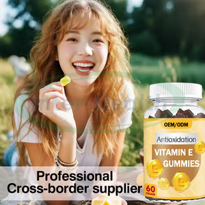 Ausreson OEM Adult Vitamin E <b>Gummies</b> Skin Whitening Antioxidant <b>Biotin</b> Collagen Halal Certified 60 <b>Gummies</b> Bottle - Product Image 2