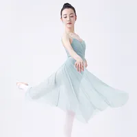 Costume de danse de Ballet pour femmes, 2 pièces, léotard et jupes mi-longues, pour adultes et filles, vente directe d'usine, nouvelle collection