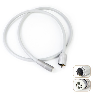 Tuyau de pièce à main dentaire 1250 mm en fibre optique silicone avec connecteur pour accessoires de fauteuil KVE30 - Product Image 3