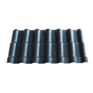 Foshan Resin Roof Tile Corrugated PVC Waterproof Heat Insulating Villa Awning Traditional Design - Product Image 5