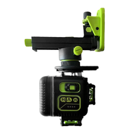 Pas cher prix 4D 360 faisceau vert auto-nivelant rotatif niveleur Laser ligne transversale verticale niveaux Laser