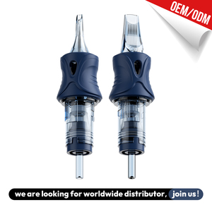 Cartucho <span class=keywords><strong>de</strong></span> Agujas <span class=keywords><strong>para</strong></span> Tatuaje Azul Oscuro, Multi Taper, Esterilizadas y Desechables, Compatibles con la Mayoría <span class=keywords><strong>de</strong></span> las Máquinas <span class=keywords><strong>de</strong></span> Tatuaje Inalámbricas - Product Image 1