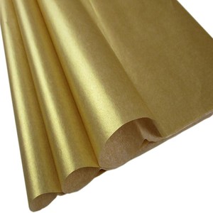 17g golden <b>tissue</b> <b>paper</b> high end clothing gift wrapping <b>paper</b> flower gift wrapping <b>paper</b> customizable <b>patterns</b> and logos - Product Image 1