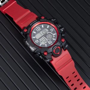 <span class=keywords><strong>Montre</strong></span> de luxe pour <span class=keywords><strong>homme</strong></span>, numérique, lumineuse, multifonctionnelle, avec alarme, bracelet camouflage, sport de plein air, mode, style G - Product Image 6