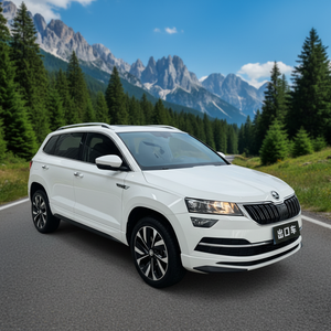 JX Auto ¡OFERTA ESPECIAL! Skoda <span class=keywords><strong>Karoq</strong></span> TSI280 <span class=keywords><strong>SUV</strong></span> 1.4T 150HP Automático LHD con Asientos de Cuero Oscuro y Neumáticos R18 - Bajo Costo, Alta Demanda - Product Image 1