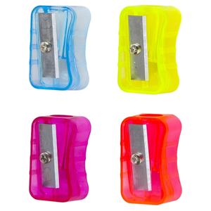 Taille-crayon en plastique Petits taille-crayons manuels colorés pour enfants, adultes et étudiants Fournitures pour enseignants pour la maison en classe - Product Image 5