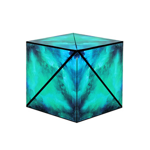 Cubo geométrico magnético 3D estereoscópico de material ABS para niños, juguete para aliviar el estrés, adolescentes de 7 a 14 años - Product Image 1