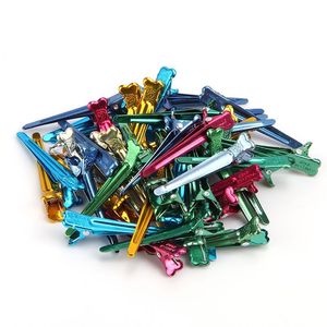 Pinces à cheveux en métal en forme de cœur, 10 cm, petites pinces colorées pour le coiffage quotidien, outils de beauté - Product Image 5