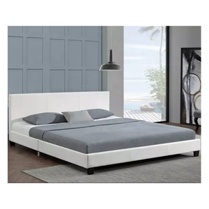Camera da <span class=keywords><strong>letto</strong></span> Super singola mobili testiera imbottita <span class=keywords><strong>letto</strong></span> Hotel doppia moderna piattaforma in legno <span class=keywords><strong>struttura</strong></span> del <span class=keywords><strong>letto</strong></span> in pelle - Product Image 2