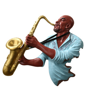 ResinJazz Lecteur de musique Figurines bar Décor - Product Image 1