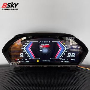 Pour BMW, le dernier tableau de bord LCD offre 10 interfaces utilisateur avec des fonds d'écran personnalisables, adaptés aux modèles F10, F30, E90 et E70. - Product Image 3