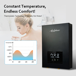 Chauffe-eau électrique instantané sans réservoir 9000W 220V-240V, commande tactile, étanche IPX4, pour douche domestique - Product Image 6
