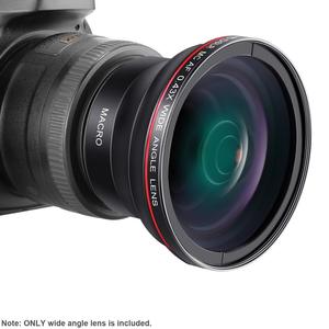 <span class=keywords><strong>Objectif</strong></span> grand angle HD Neewer 52 mm 0,43x avec partie <span class=keywords><strong>macro</strong></span> sans distorsion, haute définition numérique pour appareil photo reflex numérique - Product Image 4