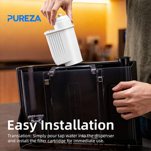 Cartucho de Repuesto para Filtro de Agua de Cafetera Pureza, Compatible con De-Longhi y Phi-lips, Funciona con la Mayoría de las Marcas, Reduce la Formación de Sarro - Product Image 4