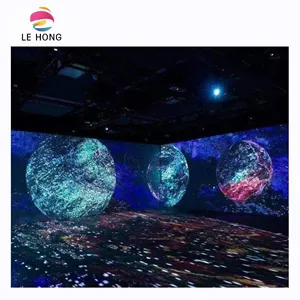 360 bản đồ tường chiếu sàn chiếu tương tác thực tế ảo Bảo tàng hiển thị chiếu tương tác