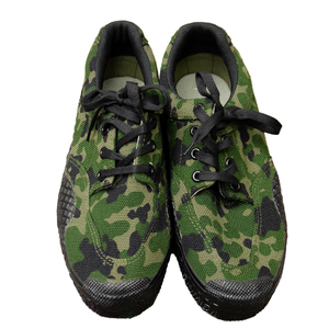 Botas tácticas de lona y goma para <span class=keywords><strong>hombre</strong></span>, <span class=keywords><strong>zapatos</strong></span> vulcanizados de camuflaje para uso en exteriores - Product Image 1