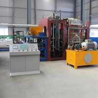 Machine à fabriquer des blocs entièrement automatique à haute efficacité QT6-15, plusieurs options de moules disponibles, adaptée aux briques creuses