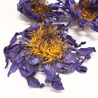 Thé de fleur de lotus bleu Lan Lian Hua de haute qualité, Nymphaea coerulea/ capensis en stock