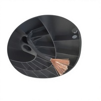 2,5mm Schwarzer Kupferleiter PVC-Isolierung Elektrisches Kabel 0D3.6 für Gebäudeverkabelung und Stromanschluss