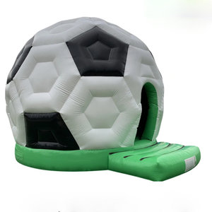 Castillo Inflable Comercial para Alquiler, Castillo Hinchable Infantil con Forma de Fútbol, Brincolín Inflable con Forma de Balón de Fútbol - Product Image 2