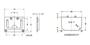 Maniglie a Incasso Quadrate in Acciaio Inox 304, <span class=keywords><strong>Pomelli</strong></span> Nascosti per <span class=keywords><strong>Mobili</strong></span> - Product Image 3