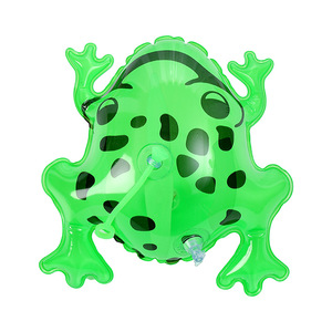 2025 personnalisé PVC gonflable sauter gonflable dessin animé <span class=keywords><strong>Animal</strong></span> <span class=keywords><strong>ballon</strong></span> saut grenouille jouet bébé support élastique corde rebond enfants grenouille verte - Product Image 5