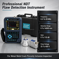 Détecteur de défauts ultrasonique portable, appareil NDT pour l'inspection des soudures d'acier dans l'aérospatiale, ferroviaire et naval