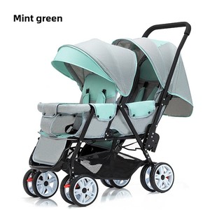 OEM thiết kế mới pram cho trẻ sơ sinh bán buôn phổ biến giá rẻ Trọng lượng nhẹ có thể gập lại du lịch Xe đẩy em bé sinh đôi xe đẩy em bé - Product Image 3