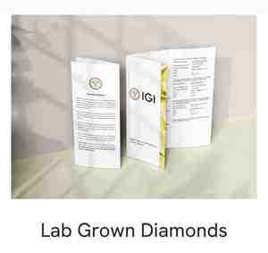 Anillo de Compromiso con Diamante Amarillo de 1 Quilate, Corte Radiante, Cultivado en Laboratorio, Certificado IGI, Claridad VS1, Perforado con Láser, de la Marca JC Diamond - Product Image 3